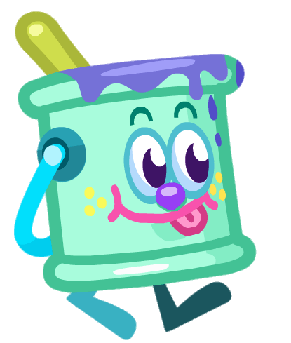 Bodge the Artful Splodger Walking To the Right