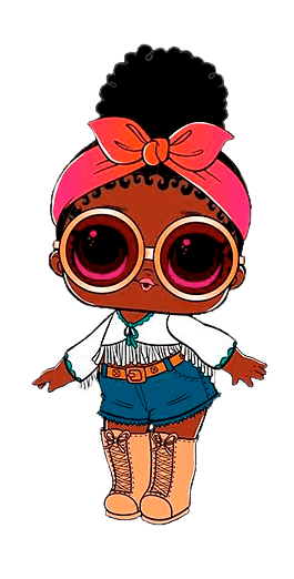 LOL Surprise Girl with Bandana