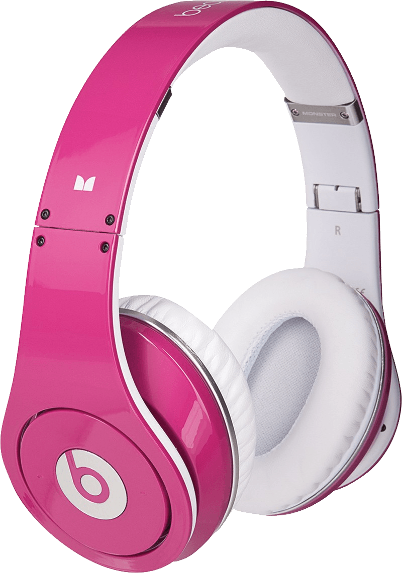 Pink Beat Headphones