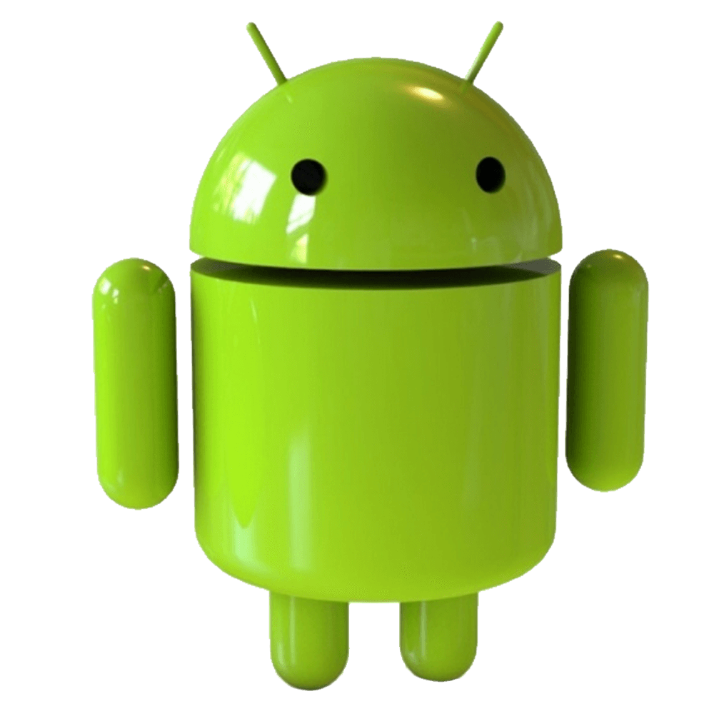 Android Robot Plastic Figurine
