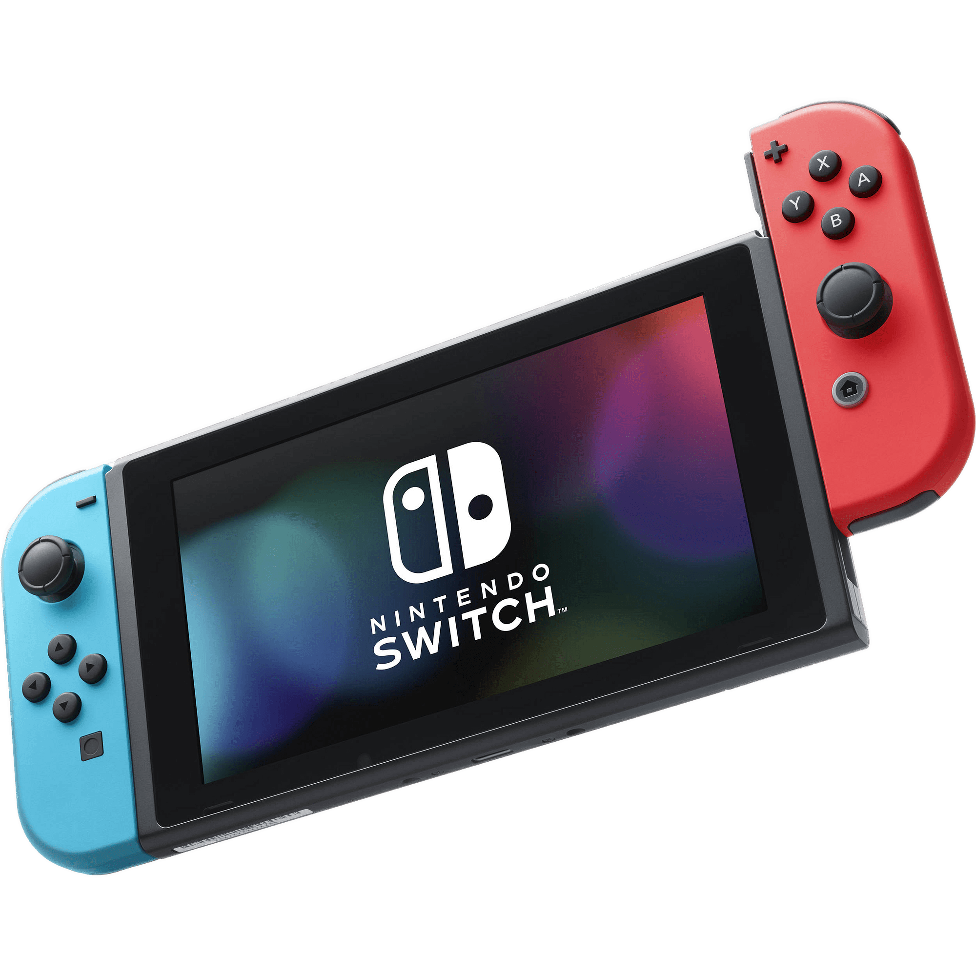 Nintendo Switch Blue and Red Controllers