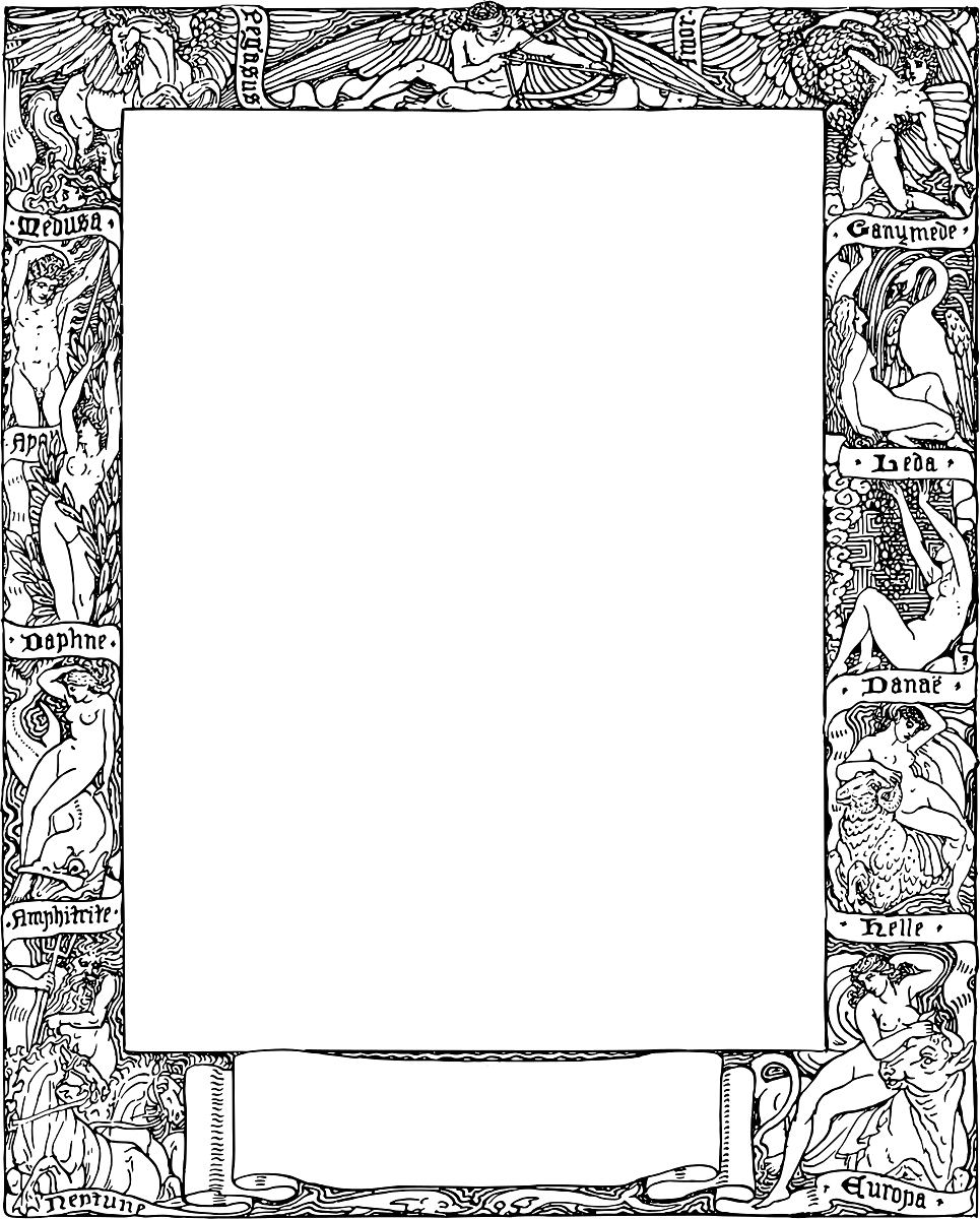 Greek Mythology Frame