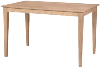 Plain Wooden Table