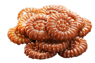 Round Halwa Chebakia Cookies