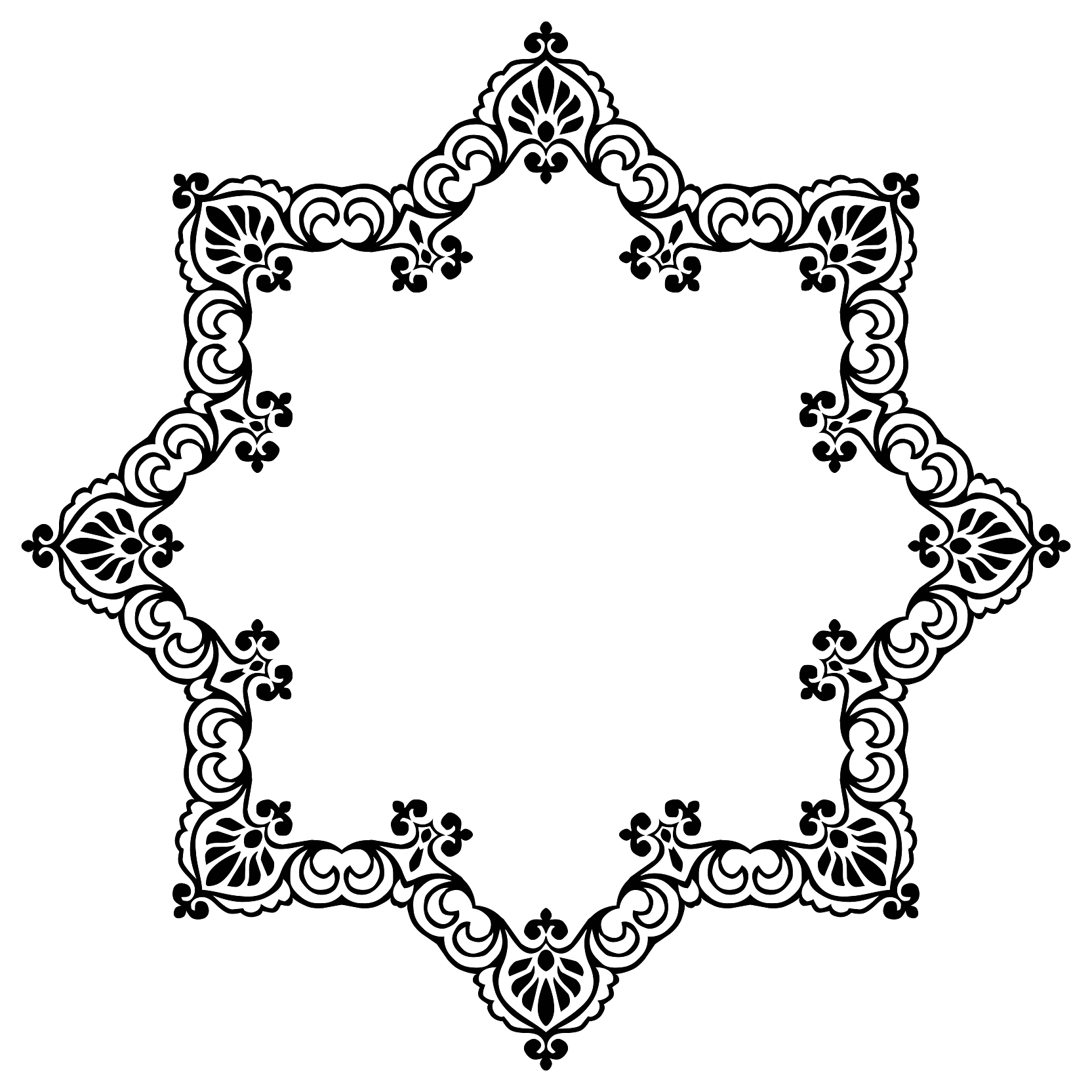 Vintage Starry Frame