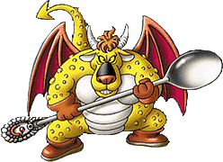 Dragon Quest (Dragon Warrior) character Dessert Demon