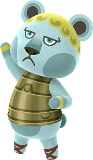 Animal Crossing character Klaus