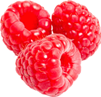 Three Raspberries