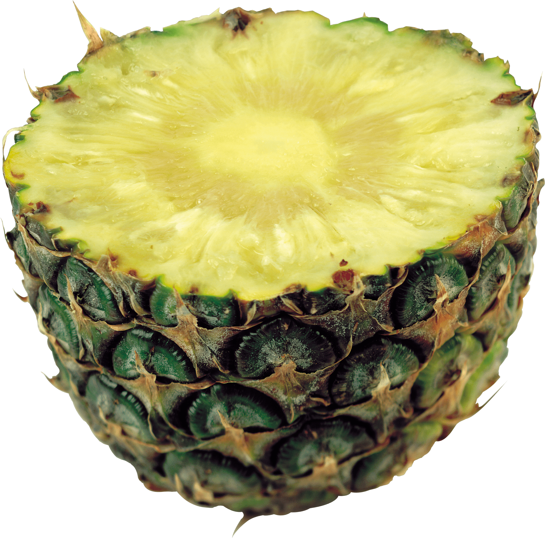 Pineapple Top Sliced