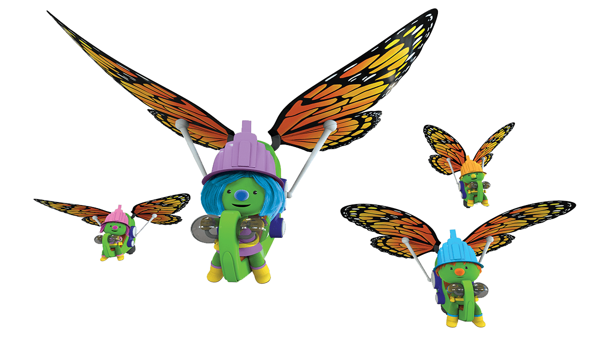 Doozers Flying Around