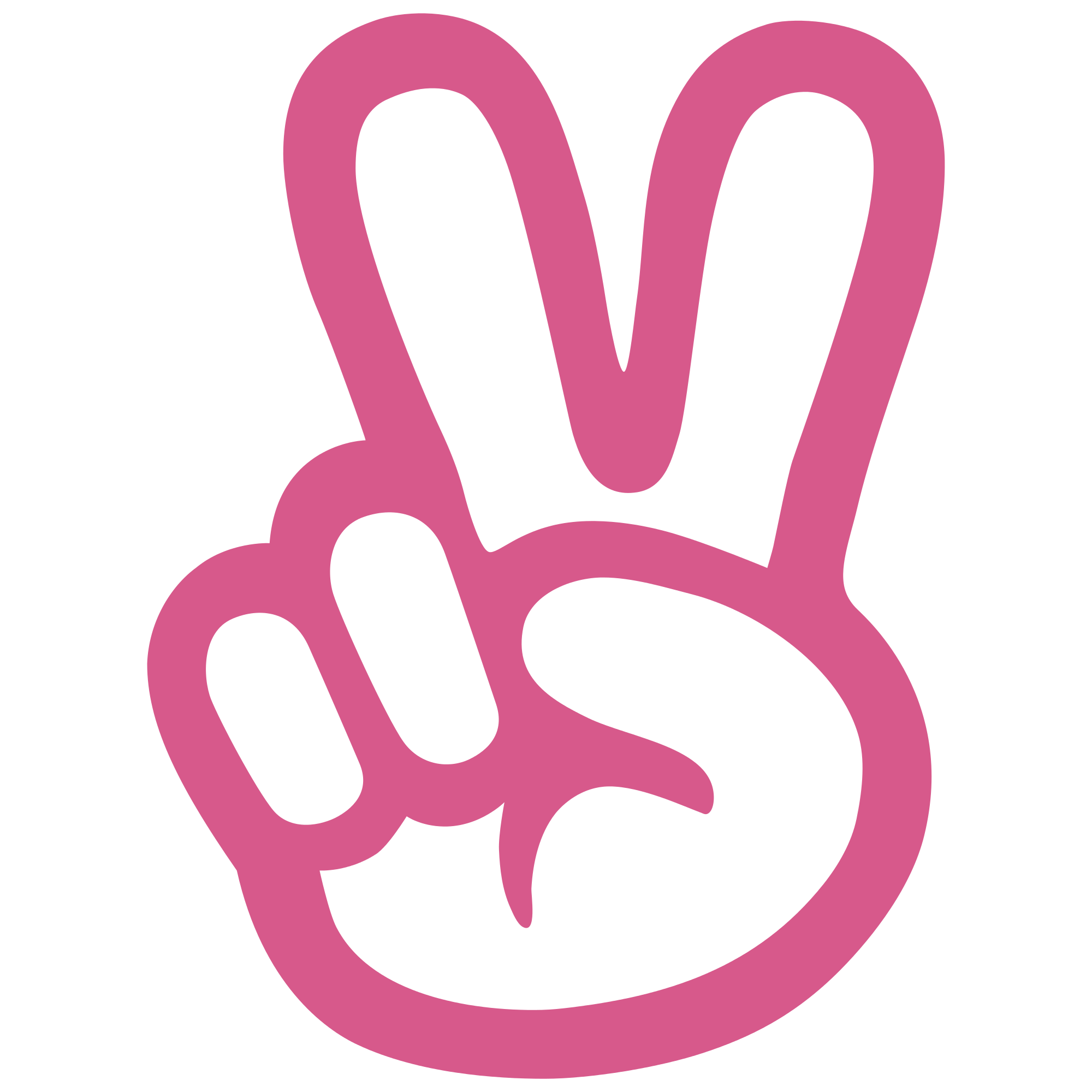 Emoticon V Sign
