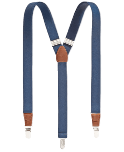 Blue Suspenders