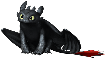 Toothless Red Tail