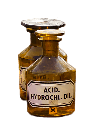 Pharmacy Flasks Acid