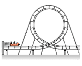 Rollercoaster Clipart