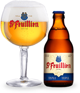 St Feuillien Triple With Glass