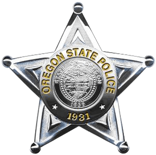 Oregon Police Badge