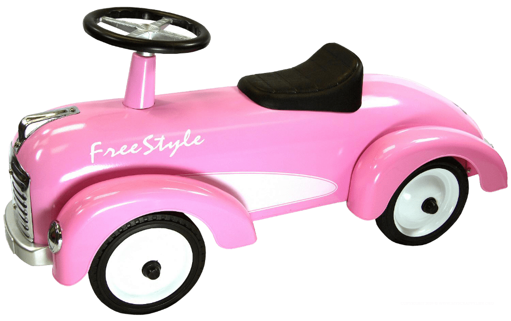 Pink Vintage Toy Car