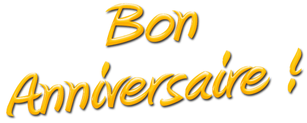 Bon Anniversaire