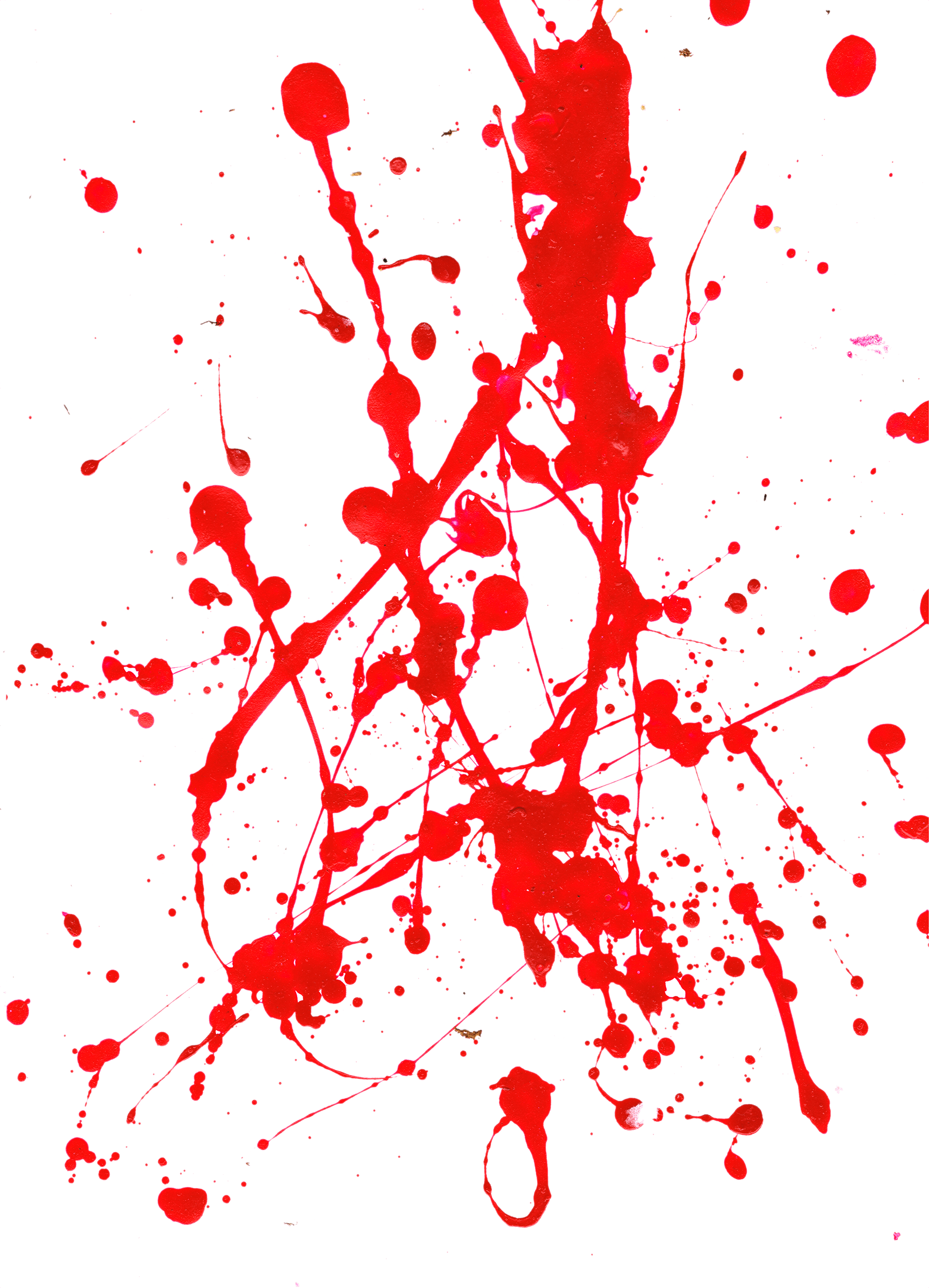 Red Paint Splatter