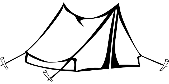 Camping Tent Clipart