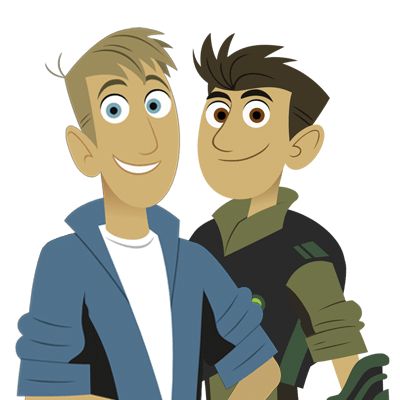 Wild Kratts Chris and Martin