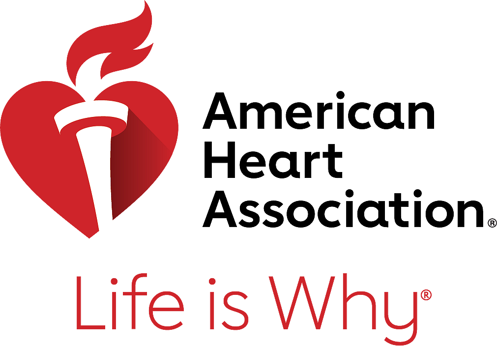 American Heart Association logo and slogan
