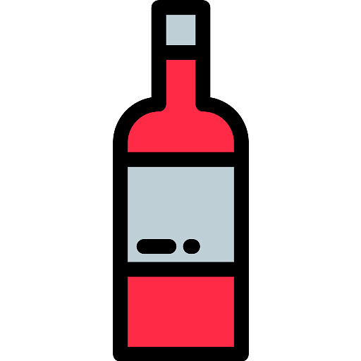 Bottle Of Red Wine Icon