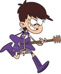 Luna Loud With Her Guitar
