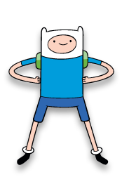 Adventure Time Courageous Finn