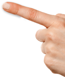 Finger Pointing Left From Right