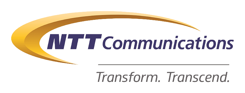 NTT Communications logo and slogan