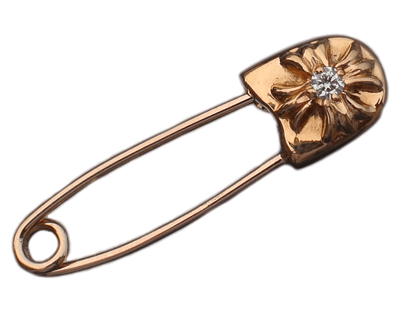 Decorated Safety Pin