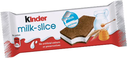Kinder Milk Slice