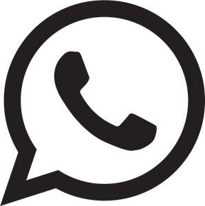 Whatsapp Logo Black and White