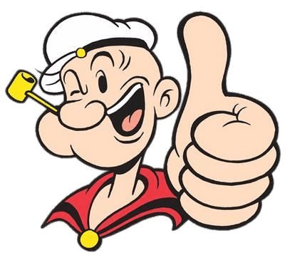 Popeye Thumb Up