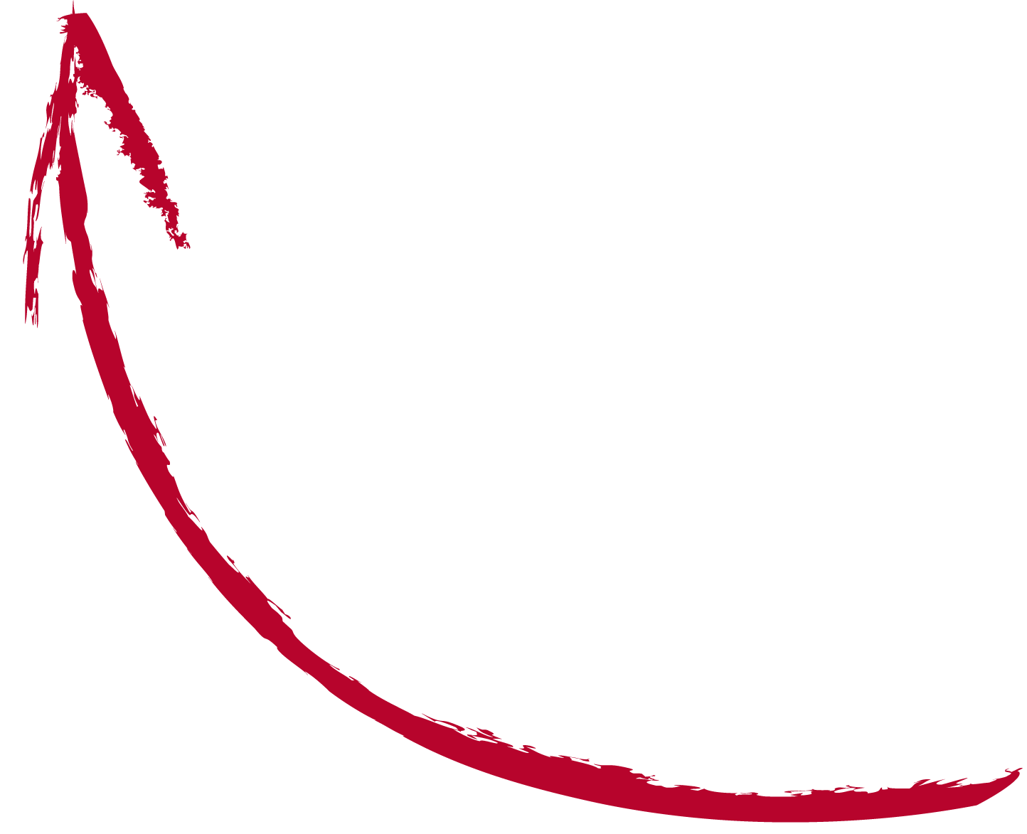 Arrow Rough Drawing Top Left