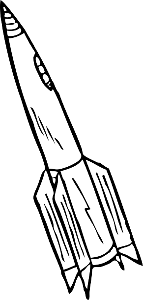 Vertical Rocket Ship