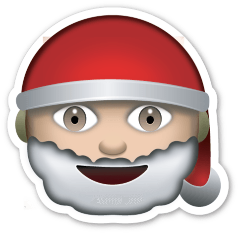 Christmas Santa Emoji
