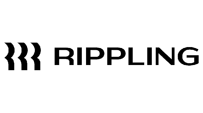 Rippling logo landscape