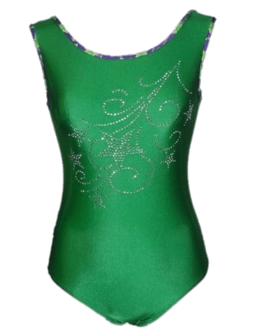 Gymnastics Green Leotard