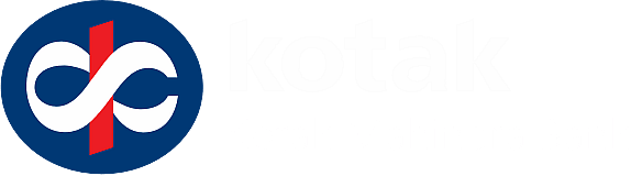 Kotak Mahindra Bank logo white