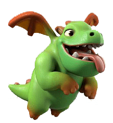 Clash of Clans Baby Dragon