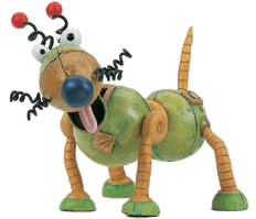 Little Robots Messy Tongue Out