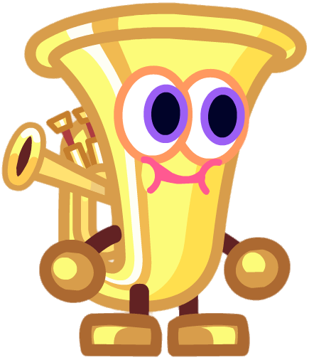 Oompah the Brassy Blowything Looking Right