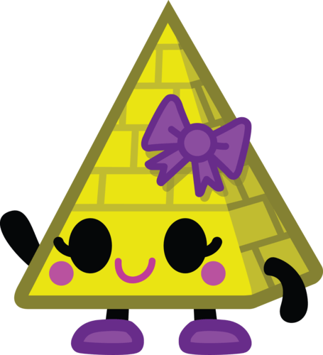 Cleo the Pretty Pyramid Waving