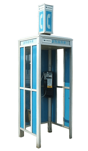 Blue Phone Booth