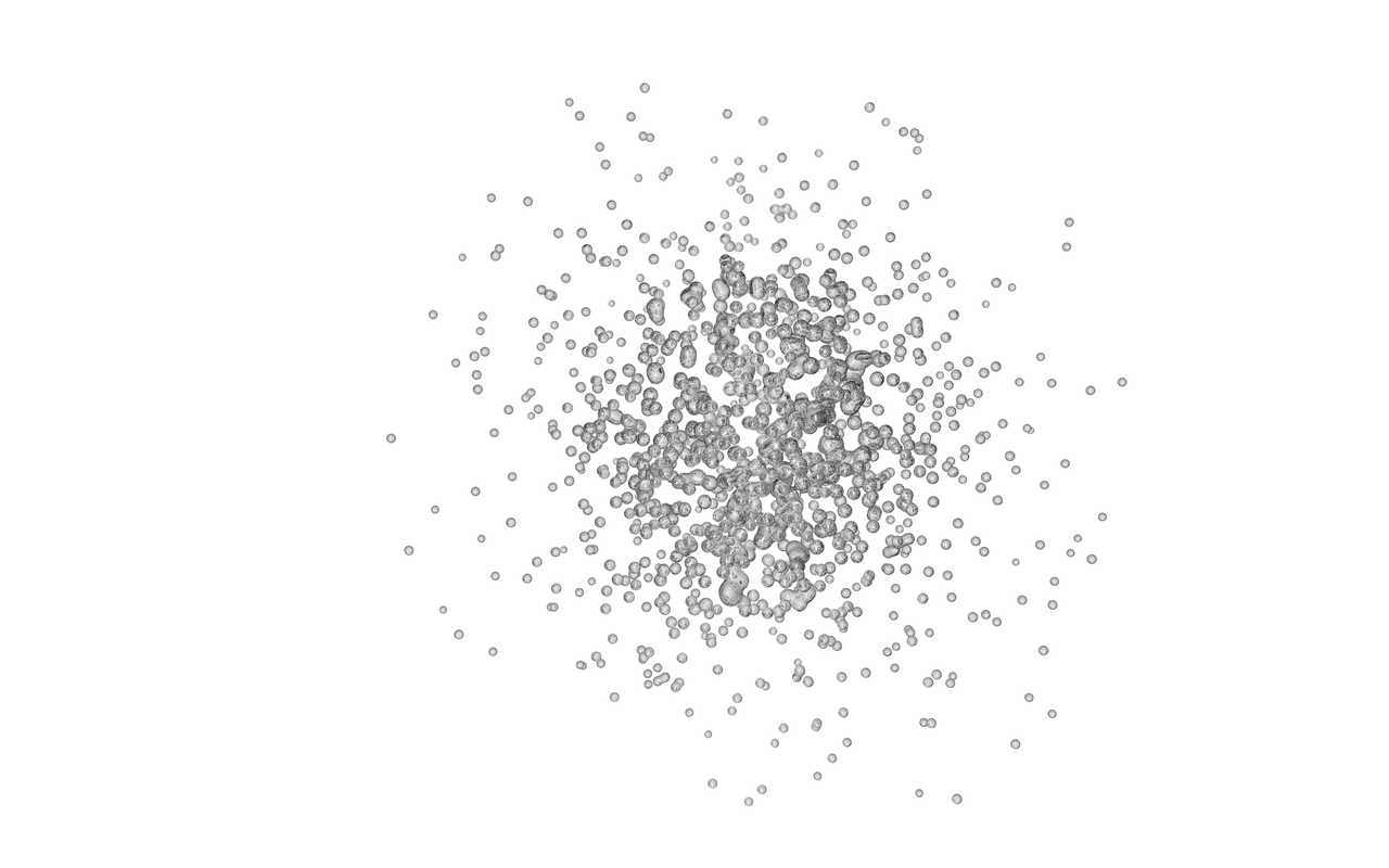 Splattered Water Drops