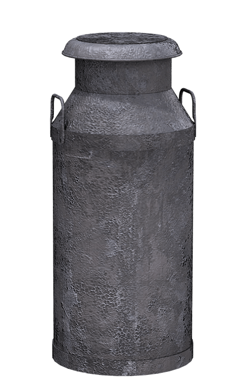 Milk Can Grey
