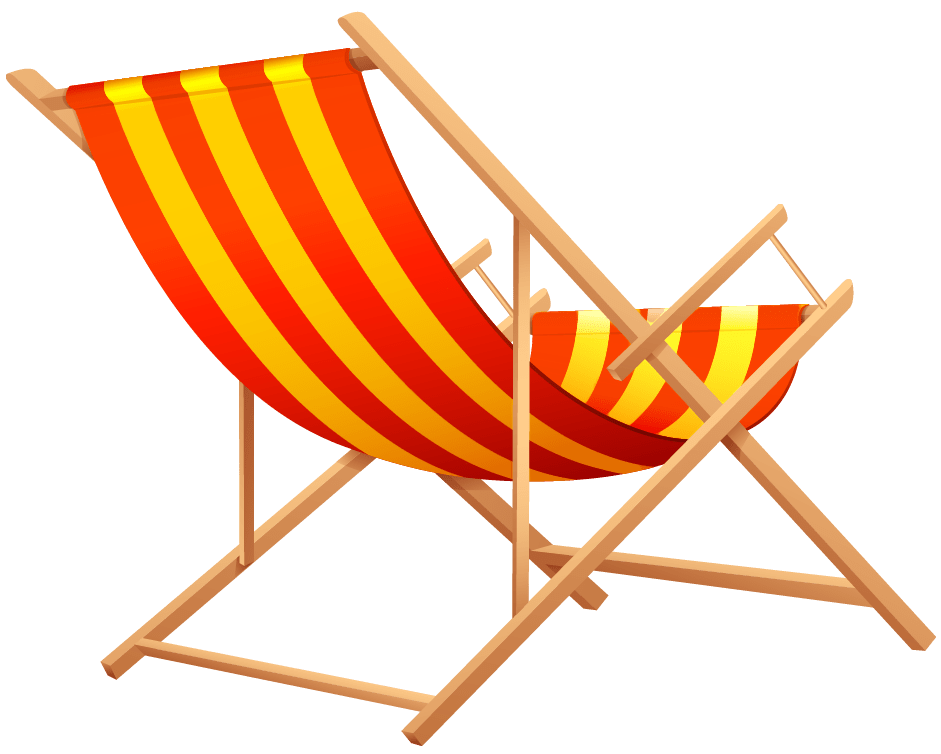 Orange Beach Lounge Chair